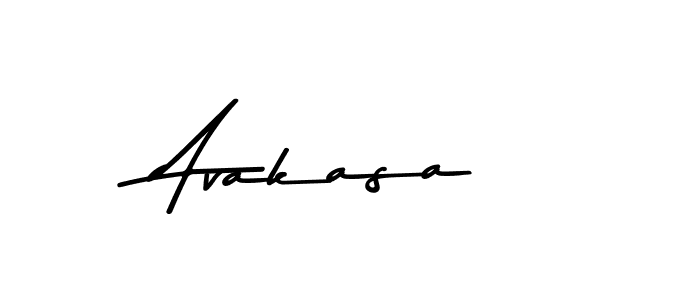 How to make Avakasa signature? Asem Kandis PERSONAL USE is a professional autograph style. Create handwritten signature for Avakasa name. Avakasa signature style 9 images and pictures png