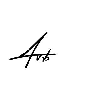 Design your own signature with our free online signature maker. With this signature software, you can create a handwritten (Asem Kandis PERSONAL USE) signature for name Avb. Avb signature style 9 images and pictures png