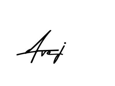 How to make Avej name signature. Use Asem Kandis PERSONAL USE style for creating short signs online. This is the latest handwritten sign. Avej signature style 9 images and pictures png