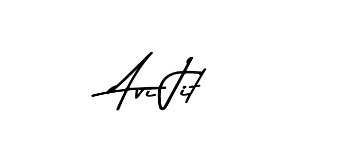 How to make Avi Jit name signature. Use Asem Kandis PERSONAL USE style for creating short signs online. This is the latest handwritten sign. Avi Jit signature style 9 images and pictures png