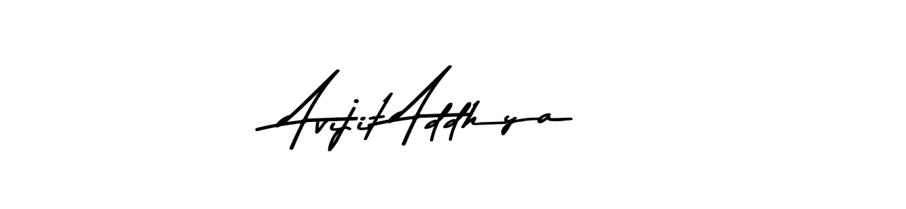 Design your own signature with our free online signature maker. With this signature software, you can create a handwritten (Asem Kandis PERSONAL USE) signature for name Avijit Addhya. Avijit Addhya signature style 9 images and pictures png