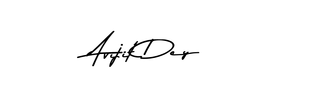 Create a beautiful signature design for name Avijit Dey. With this signature (Asem Kandis PERSONAL USE) fonts, you can make a handwritten signature for free. Avijit Dey signature style 9 images and pictures png