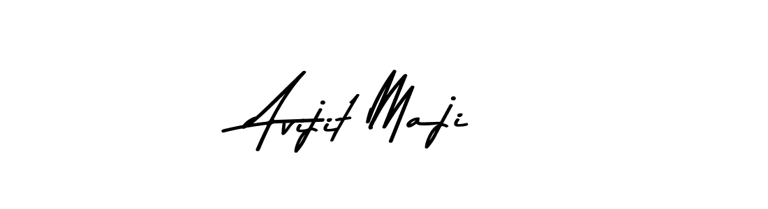 Make a beautiful signature design for name Avijit Maji. With this signature (Asem Kandis PERSONAL USE) style, you can create a handwritten signature for free. Avijit Maji signature style 9 images and pictures png