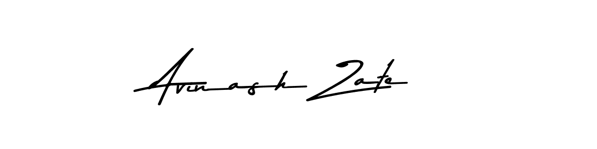 Avinash Zate stylish signature style. Best Handwritten Sign (Asem Kandis PERSONAL USE) for my name. Handwritten Signature Collection Ideas for my name Avinash Zate. Avinash Zate signature style 9 images and pictures png