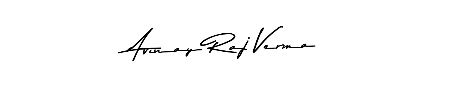 Make a beautiful signature design for name Avinay Raj Verma. With this signature (Asem Kandis PERSONAL USE) style, you can create a handwritten signature for free. Avinay Raj Verma signature style 9 images and pictures png