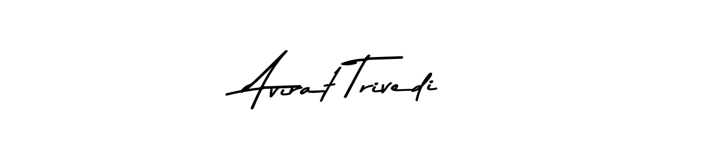 You should practise on your own different ways (Asem Kandis PERSONAL USE) to write your name (Avirat Trivedi) in signature. don't let someone else do it for you. Avirat Trivedi signature style 9 images and pictures png