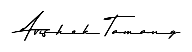 Discover the perfect balance of readability and style for Avishek Tamang with Asem Kandis PERSONAL USE font. Create your dream signature today. Avishek Tamang signature style 9 images and pictures png