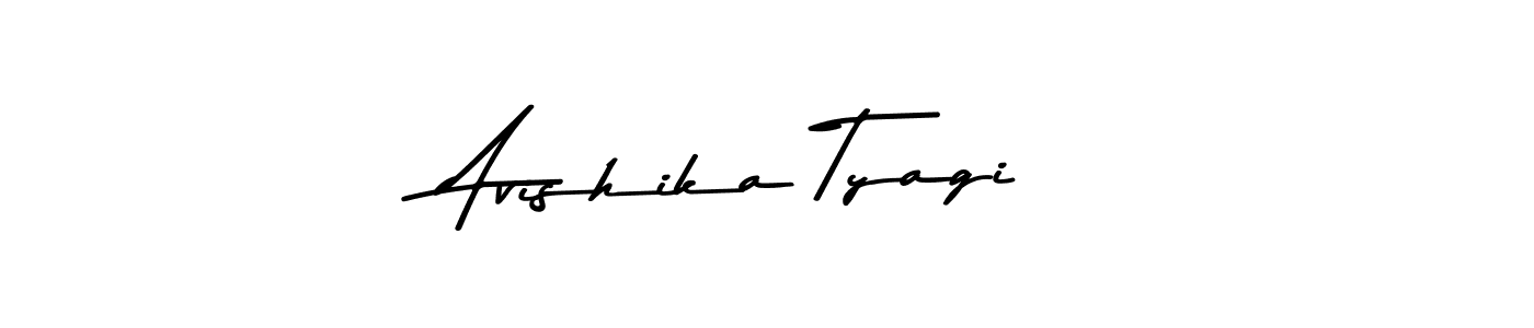 Design your own signature with our free online signature maker. With this signature software, you can create a handwritten (Asem Kandis PERSONAL USE) signature for name Avishika Tyagi. Avishika Tyagi signature style 9 images and pictures png