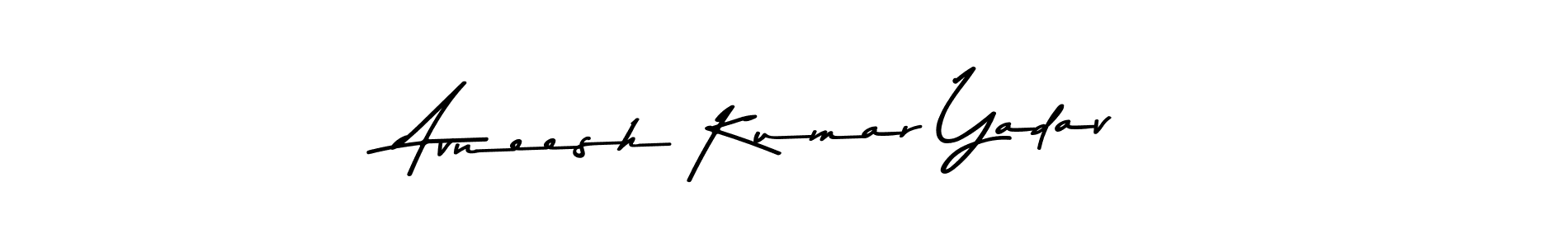 How to make Avneesh Kumar Yadav name signature. Use Asem Kandis PERSONAL USE style for creating short signs online. This is the latest handwritten sign. Avneesh Kumar Yadav signature style 9 images and pictures png