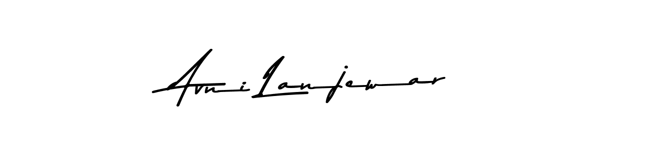 Make a beautiful signature design for name Avni Lanjewar. Use this online signature maker to create a handwritten signature for free. Avni Lanjewar signature style 9 images and pictures png