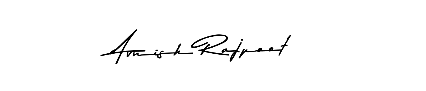 Create a beautiful signature design for name Avnish Rajpoot. With this signature (Asem Kandis PERSONAL USE) fonts, you can make a handwritten signature for free. Avnish Rajpoot signature style 9 images and pictures png