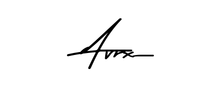 The Asem Kandis PERSONAL USE handwriting style adds charm and authenticity to name Avrx. A wonderful choice for personal thank-you notes. Avrx signature style 9 images and pictures png