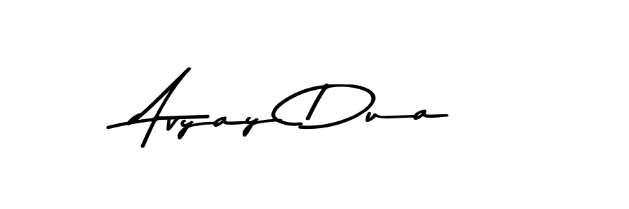 You should practise on your own different ways (Asem Kandis PERSONAL USE) to write your name (Avyay Dua) in signature. don't let someone else do it for you. Avyay Dua signature style 9 images and pictures png