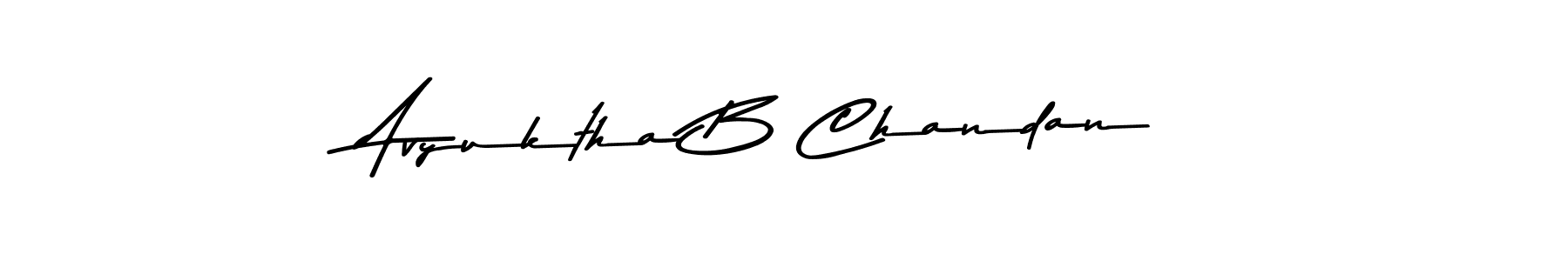 Make a short Avyuktha B Chandan signature style. Manage your documents anywhere anytime using Asem Kandis PERSONAL USE. Create and add eSignatures, submit forms, share and send files easily. Avyuktha B Chandan signature style 9 images and pictures png