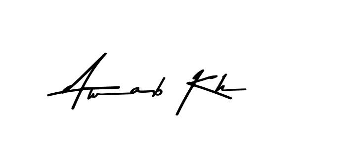 Asem Kandis PERSONAL USE is a professional signature style that is perfect for those who want to add a touch of class to their signature. It is also a great choice for those who want to make their signature more unique. Get Awab Kh name to fancy signature for free. Awab Kh signature style 9 images and pictures png