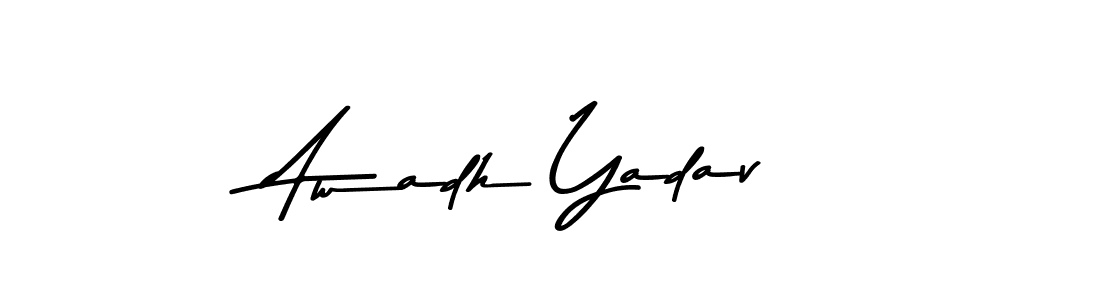 How to make Awadh Yadav signature? Asem Kandis PERSONAL USE is a professional autograph style. Create handwritten signature for Awadh Yadav name. Awadh Yadav signature style 9 images and pictures png