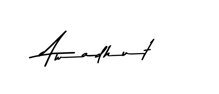 Make a beautiful signature design for name Awadhut. Use this online signature maker to create a handwritten signature for free. Awadhut signature style 9 images and pictures png