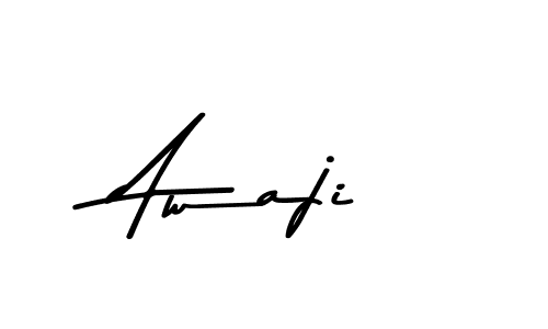 The best way (Asem Kandis PERSONAL USE) to make a short signature is to pick only two or three words in your name. The name Awaji include a total of six letters. For converting this name. Awaji signature style 9 images and pictures png