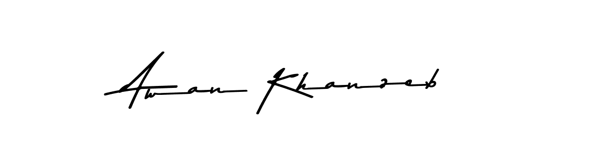 Also we have Awan Khanzeb name is the best signature style. Create professional handwritten signature collection using Asem Kandis PERSONAL USE autograph style. Awan Khanzeb signature style 9 images and pictures png