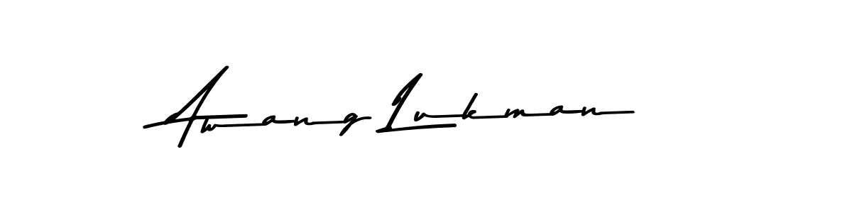 Also we have Awang Lukman name is the best signature style. Create professional handwritten signature collection using Asem Kandis PERSONAL USE autograph style. Awang Lukman signature style 9 images and pictures png