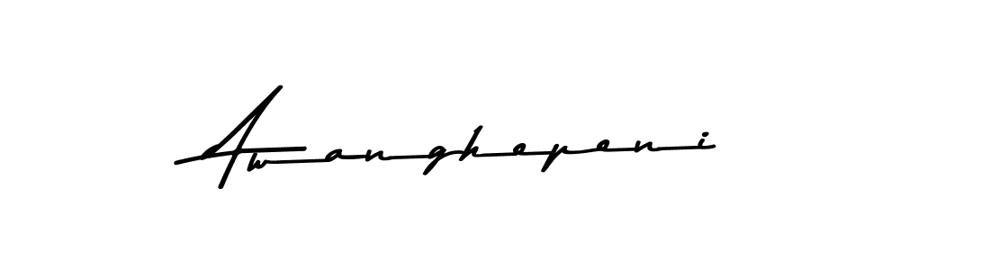 Make a beautiful signature design for name Awanghepeni. With this signature (Asem Kandis PERSONAL USE) style, you can create a handwritten signature for free. Awanghepeni signature style 9 images and pictures png
