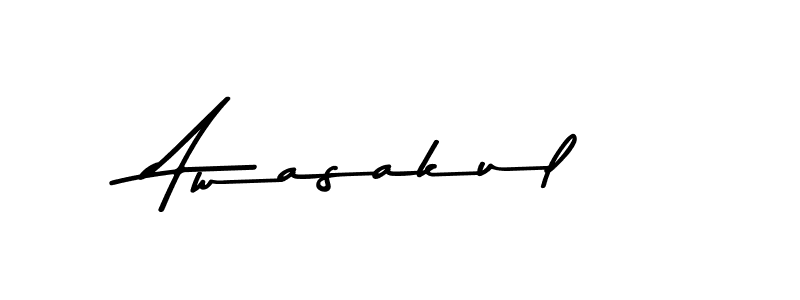 Create a beautiful signature design for name Awasakul. With this signature (Asem Kandis PERSONAL USE) fonts, you can make a handwritten signature for free. Awasakul signature style 9 images and pictures png