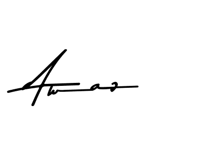 Make a beautiful signature design for name Awaz. Use this online signature maker to create a handwritten signature for free. Awaz signature style 9 images and pictures png