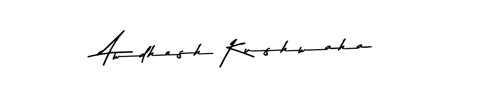 Similarly Asem Kandis PERSONAL USE is the best handwritten signature design. Signature creator online .You can use it as an online autograph creator for name Awdhesh Kushwaha. Awdhesh Kushwaha signature style 9 images and pictures png