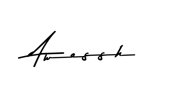 How to make Awessh signature? Asem Kandis PERSONAL USE is a professional autograph style. Create handwritten signature for Awessh name. Awessh signature style 9 images and pictures png