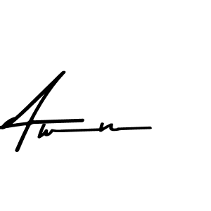 The best way (Asem Kandis PERSONAL USE) to make a short signature is to pick only two or three words in your name. The name Awn include a total of six letters. For converting this name. Awn signature style 9 images and pictures png