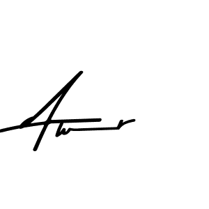 Awr stylish signature style. Best Handwritten Sign (Asem Kandis PERSONAL USE) for my name. Handwritten Signature Collection Ideas for my name Awr. Awr signature style 9 images and pictures png