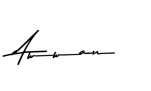 Awwan stylish signature style. Best Handwritten Sign (Asem Kandis PERSONAL USE) for my name. Handwritten Signature Collection Ideas for my name Awwan. Awwan signature style 9 images and pictures png