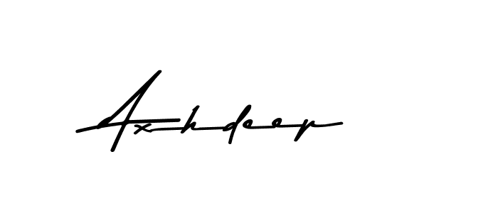 Design your own signature with our free online signature maker. With this signature software, you can create a handwritten (Asem Kandis PERSONAL USE) signature for name Axhdeep. Axhdeep signature style 9 images and pictures png