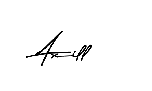 Use a signature maker to create a handwritten signature online. With this signature software, you can design (Asem Kandis PERSONAL USE) your own signature for name Axill. Axill signature style 9 images and pictures png