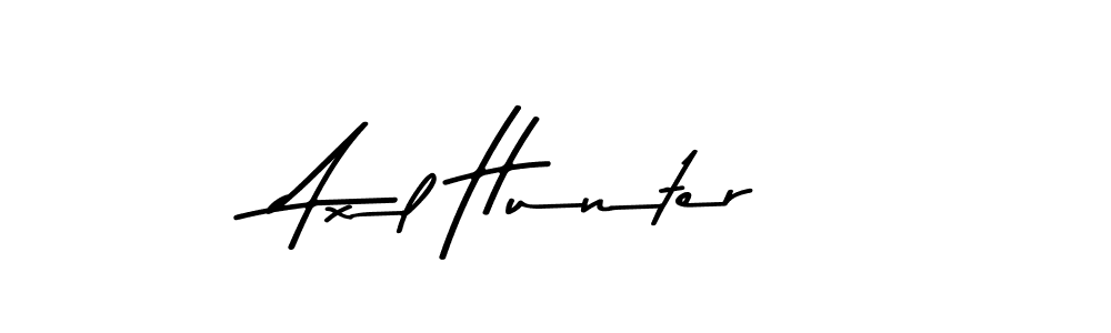 Make a beautiful signature design for name Axl Hunter. Use this online signature maker to create a handwritten signature for free. Axl Hunter signature style 9 images and pictures png