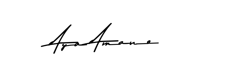 How to make Aya Amane signature? Asem Kandis PERSONAL USE is a professional autograph style. Create handwritten signature for Aya Amane name. Aya Amane signature style 9 images and pictures png