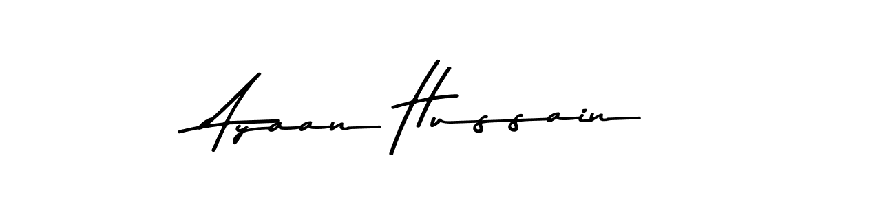 Ayaan Hussain stylish signature style. Best Handwritten Sign (Asem Kandis PERSONAL USE) for my name. Handwritten Signature Collection Ideas for my name Ayaan Hussain. Ayaan Hussain signature style 9 images and pictures png