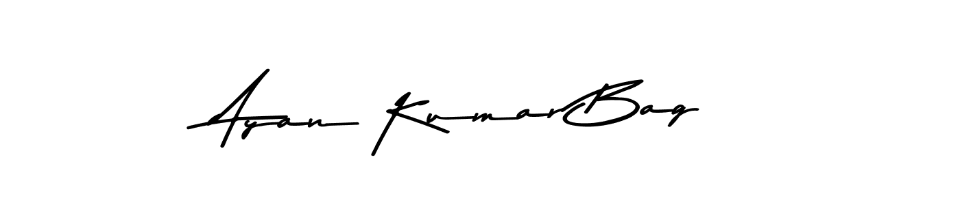 Similarly Asem Kandis PERSONAL USE is the best handwritten signature design. Signature creator online .You can use it as an online autograph creator for name Ayan Kumar Bag. Ayan Kumar Bag signature style 9 images and pictures png