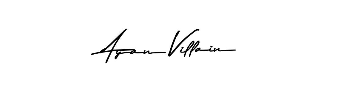 Also we have Ayan Villain name is the best signature style. Create professional handwritten signature collection using Asem Kandis PERSONAL USE autograph style. Ayan Villain signature style 9 images and pictures png