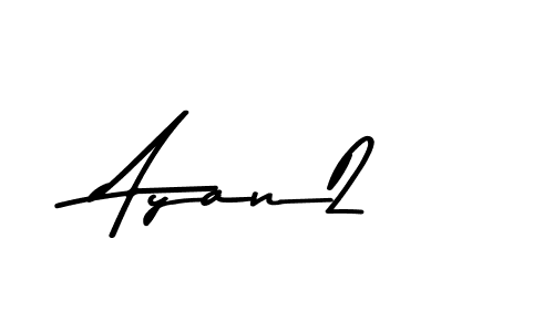 Asem Kandis PERSONAL USE is a professional signature style that is perfect for those who want to add a touch of class to their signature. It is also a great choice for those who want to make their signature more unique. Get Ayan2 name to fancy signature for free. Ayan2 signature style 9 images and pictures png