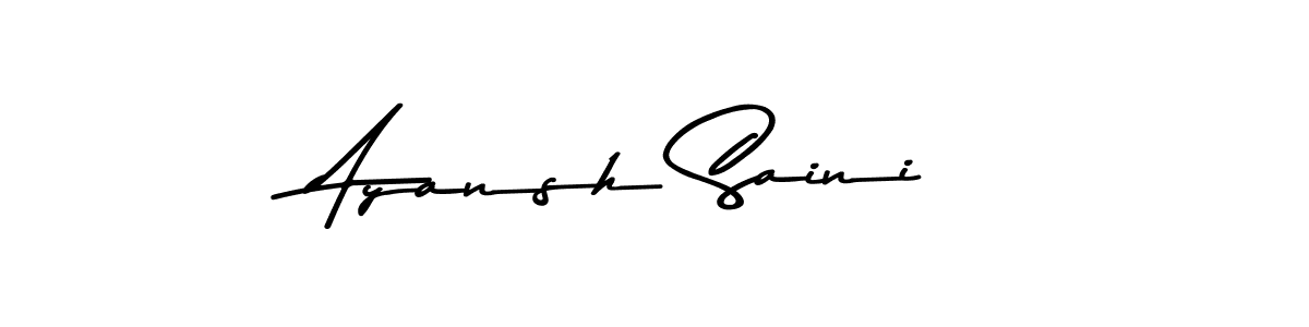 Here are the top 10 professional signature styles for the name Ayansh Saini. These are the best autograph styles you can use for your name. Ayansh Saini signature style 9 images and pictures png