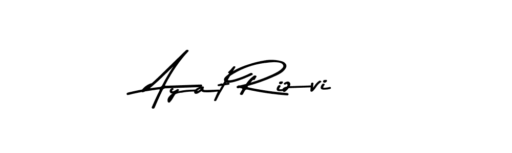 How to make Ayat Rizvi signature? Asem Kandis PERSONAL USE is a professional autograph style. Create handwritten signature for Ayat Rizvi name. Ayat Rizvi signature style 9 images and pictures png