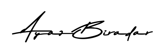 Looking for an artistic signature for Ayaz Biradar? The Asem Kandis PERSONAL USE calligraphy style gives a sophisticated flow suitable for business cards and emails. Ayaz Biradar signature style 9 images and pictures png