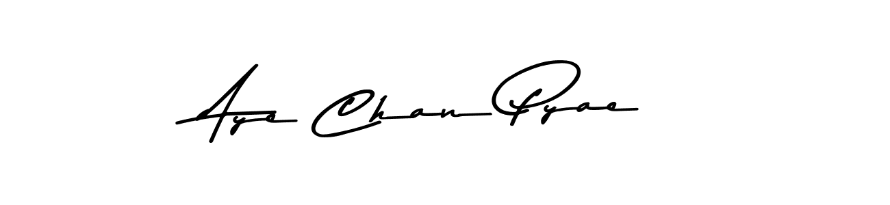 You should practise on your own different ways (Asem Kandis PERSONAL USE) to write your name (Aye Chan Pyae) in signature. don't let someone else do it for you. Aye Chan Pyae signature style 9 images and pictures png