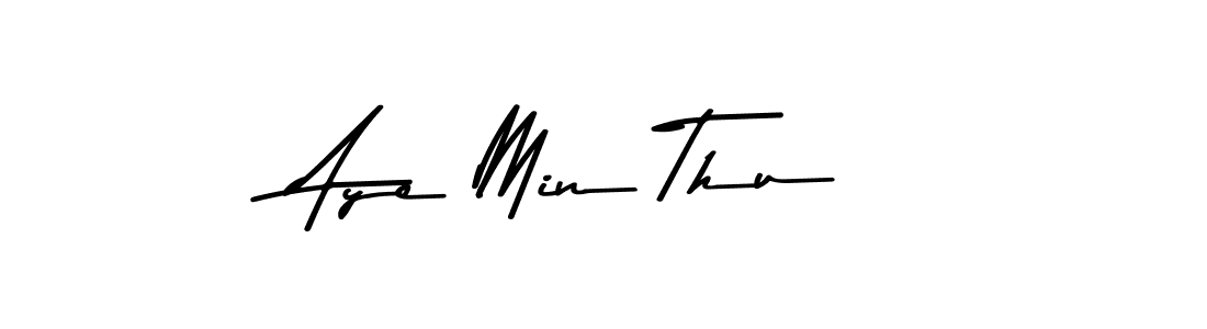 Make a beautiful signature design for name Aye Min Thu. Use this online signature maker to create a handwritten signature for free. Aye Min Thu signature style 9 images and pictures png