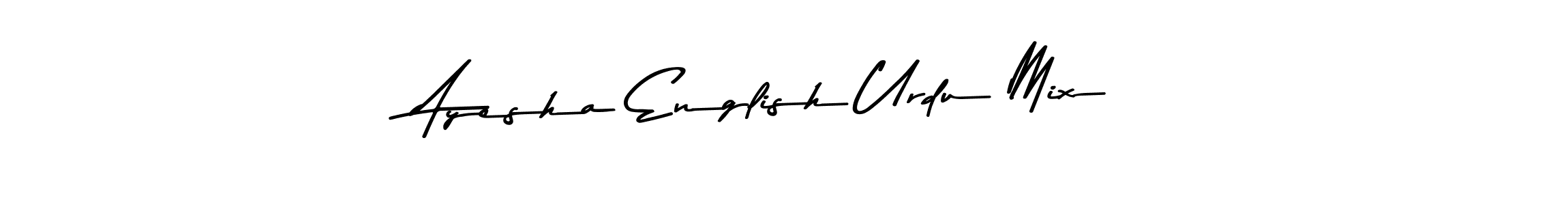Once you've used our free online signature maker to create your best signature Asem Kandis PERSONAL USE style, it's time to enjoy all of the benefits that Ayesha English Urdu Mix name signing documents. Ayesha English Urdu Mix signature style 9 images and pictures png