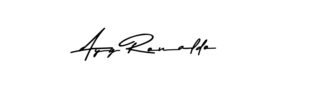 How to make Ayg Ronaldo signature? Asem Kandis PERSONAL USE is a professional autograph style. Create handwritten signature for Ayg Ronaldo name. Ayg Ronaldo signature style 9 images and pictures png