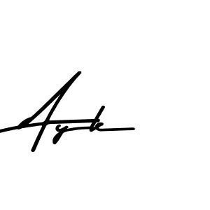 Also we have Ayk name is the best signature style. Create professional handwritten signature collection using Asem Kandis PERSONAL USE autograph style. Ayk signature style 9 images and pictures png