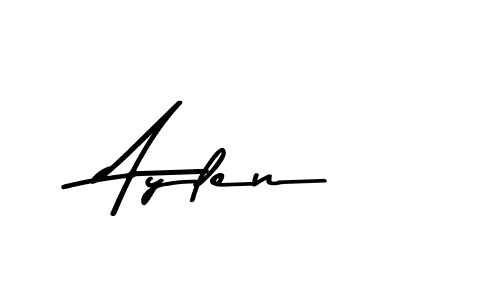 Aylen stylish signature style. Best Handwritten Sign (Asem Kandis PERSONAL USE) for my name. Handwritten Signature Collection Ideas for my name Aylen. Aylen signature style 9 images and pictures png