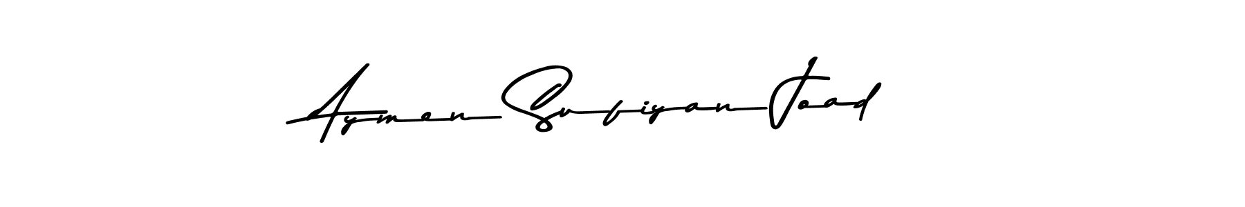 It looks lik you need a new signature style for name Aymen Sufiyan Joad. Design unique handwritten (Asem Kandis PERSONAL USE) signature with our free signature maker in just a few clicks. Aymen Sufiyan Joad signature style 9 images and pictures png